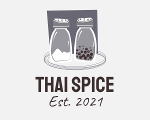 Salt & Pepper Shaker logo design