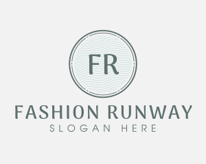 Retro Feminine Fashion logo design