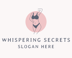 Lingerie Fashion Woman  logo design