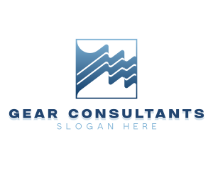 Industrial Business Consultant logo design