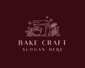 Flower Confectionery Baking logo design