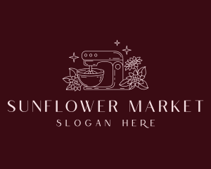 Flower Confectionery Baking logo design