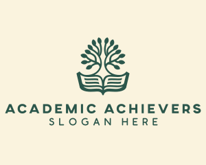 Academic Educational Book logo design