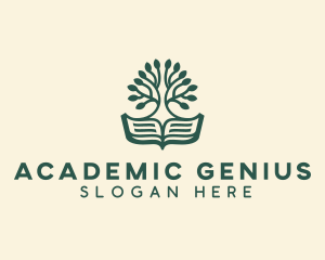 Academic Educational Book logo design