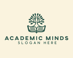 Academic Educational Book logo design