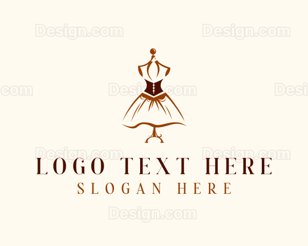 Clothing Seamstress Fashion Logo