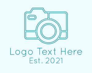 Photography - Minimalist Photography Camera logo design