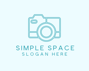 Minimalist Photography Camera  logo design