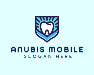 Dental Clinic Tooth Shield logo design