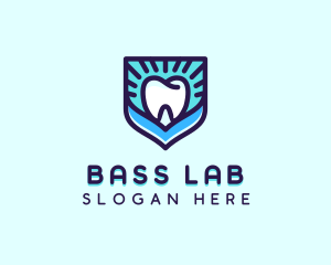 Dental Clinic Tooth Shield logo design