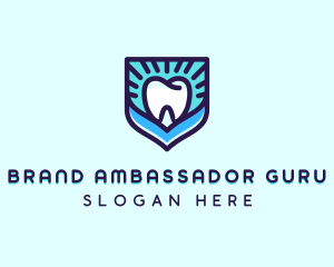 Dental Clinic Tooth Shield logo design