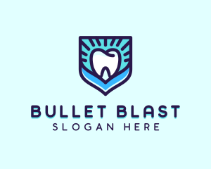 Dental Clinic Tooth Shield logo design