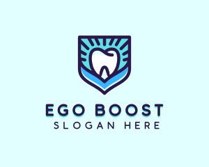 Dental Clinic Tooth Shield logo design