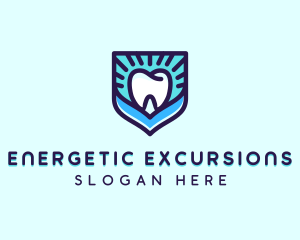 Dental Clinic Tooth Shield logo design