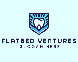 Dental Clinic Tooth Shield logo design