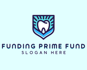 Dental Clinic Tooth Shield logo design