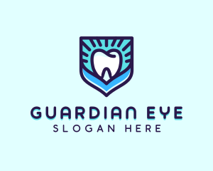 Dental Clinic Tooth Shield logo design