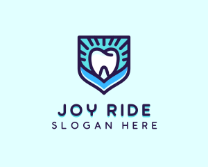 Dental Clinic Tooth Shield logo design