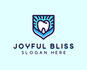 Dental Clinic Tooth Shield logo design