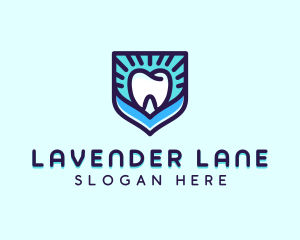 Dental Clinic Tooth Shield logo design