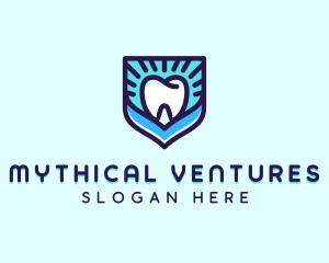 Dental Clinic Tooth Shield logo design