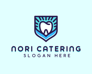 Dental Clinic Tooth Shield logo design