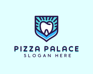 Dental Clinic Tooth Shield logo design