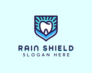 Dental Clinic Tooth Shield logo design