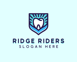 Dental Clinic Tooth Shield logo design