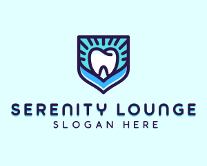 Dental Clinic Tooth Shield logo design