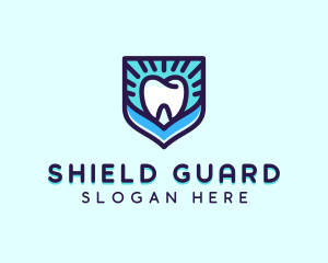 Dental Clinic Tooth Shield logo design