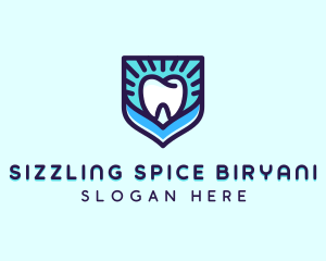 Dental Clinic Tooth Shield logo design