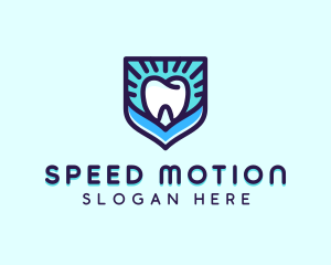 Dental Clinic Tooth Shield logo design