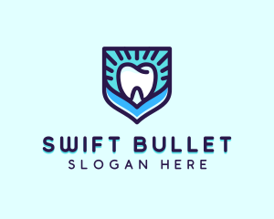 Dental Clinic Tooth Shield logo design