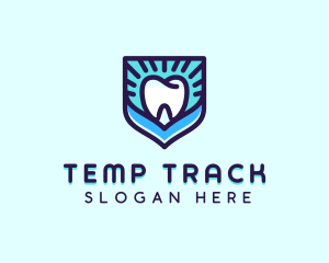 Dental Clinic Tooth Shield logo design