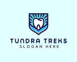 Dental Clinic Tooth Shield logo design