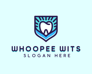 Dental Clinic Tooth Shield logo design