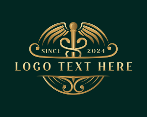 Medical - Health Medical Caduceus logo design