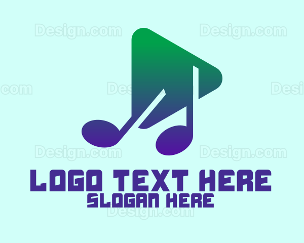 Music Media Player Logo