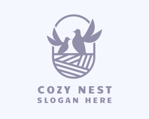 Pigeon Bird Nest logo