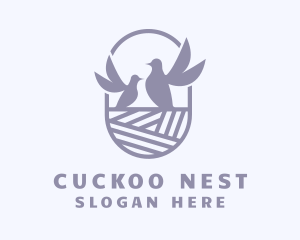 Pigeon Bird Nest logo