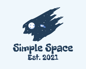 Outer Space Exploration logo design