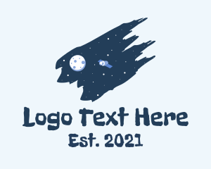 Exploration - Outer Space Exploration logo design