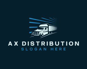 Fast Delivery Truck logo design