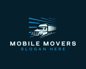 Fast Delivery Truck logo design