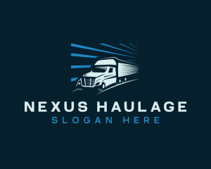 Fast Delivery Truck logo design