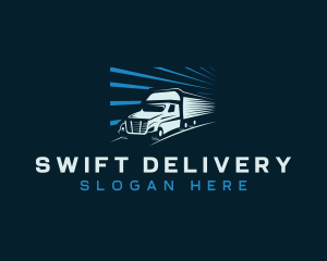 Fast Delivery Truck logo design