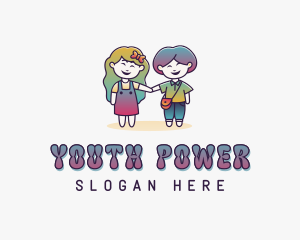 Children Youth Daycare logo design