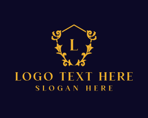 Luxury Decorative Insignia logo