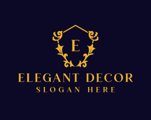 Luxury Decorative Insignia logo design